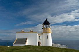 Stoer Head lighthouse in Scotland.