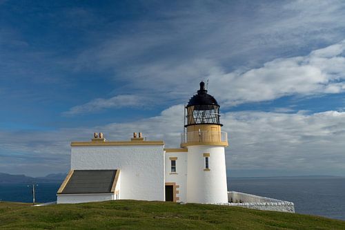 Stoer Head vuurtoren in Schotland.