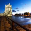 Torre de Belém - blauw uur in Lissabon/Portugal van Frank Herrmann
