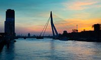 Ondergaande zon in Rotterdam par Mylène Amoureus Aperçu