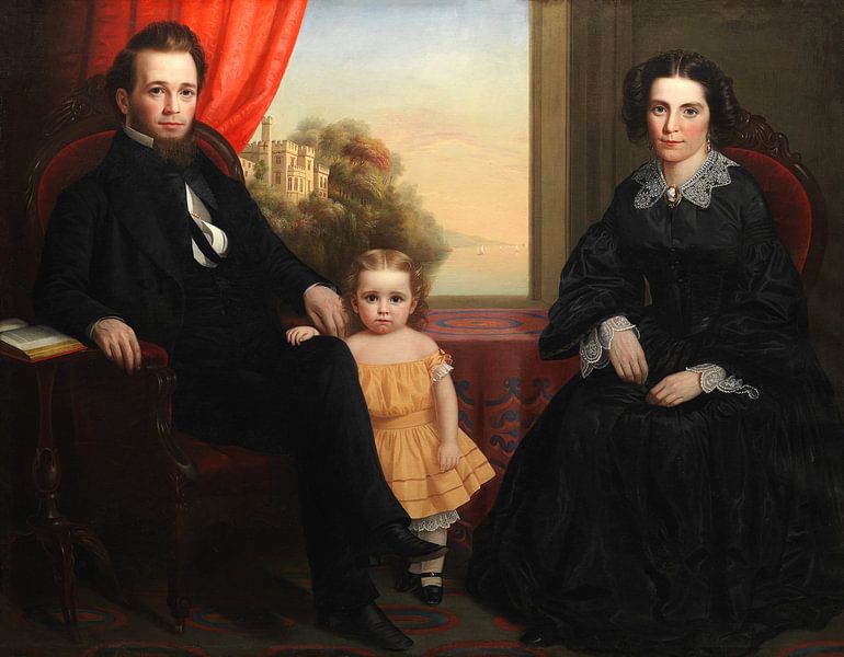 Family - ca. 1850 by Het Archief