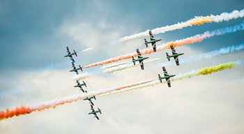 Malerei der Himmel