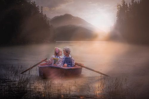 vor sich hinträumen