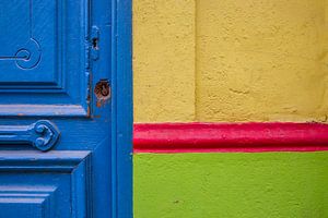 Où la couleur joue un rôle prépondérant : Porte à Valence