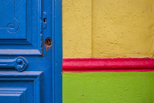 Où la couleur joue un rôle prépondérant : Porte à Valence