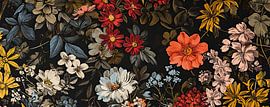 Lush floral splendour by Wonderful Art