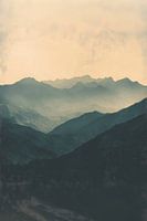 Abstract mountains