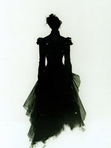 Victoriaans silhouet