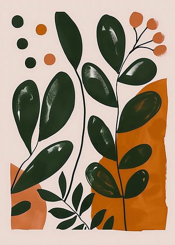 Abstract botanisch nr. 1