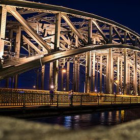 Hohenzollernbrücke in Köln von Marcia Kirkels