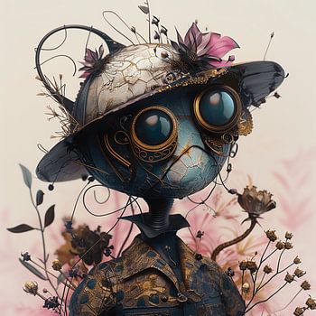 Elegantie zonder gezicht: de voetstappen van het kartonnen wezen"