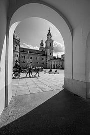 Fiaker in Salzburg by Karsten Rahn