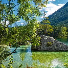 Erholung am Hintersee in der Ramsau von Thomas Riess