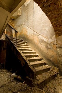 Alte Treppe von Aart Jan van Mossel