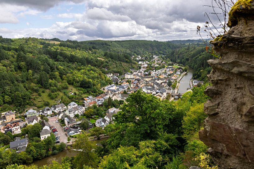 Château de Vianden dans la ville luxembourgeoise de Vianden par Edwin Kooren