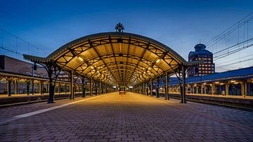 Oude glorie station 's-Hertogenbosch van Pixel Meeting Point