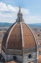 Close up of The Dome of Florence Cathedral, from above by Patrick Verhoef thumbnail