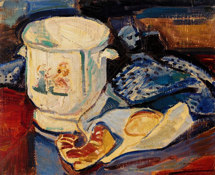 Still life with jardinière, Alfred Henry Maurer - 1910 by Het Archief