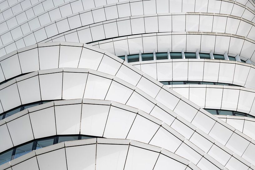 Lines of part of a building by Bob Janssen