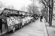 Book stalls on the Seine in Paris by Loek van de Loo thumbnail