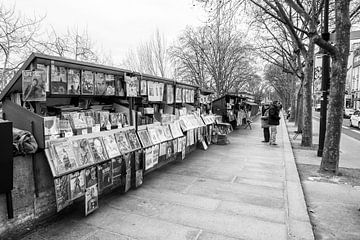 Boekenstalletjes aan de Seine in Parijs