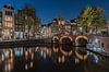 Ruhiger Abend im Torensluis in Amsterdam von Jeroen de Jongh Miniaturansicht