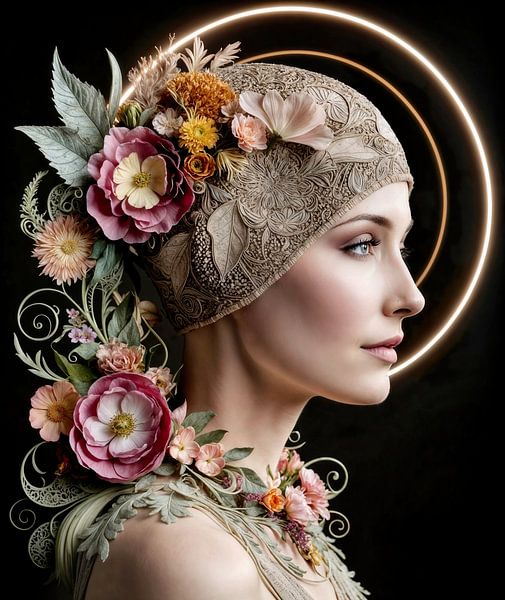 Blooming Aura by Wall Art Creations by Peter