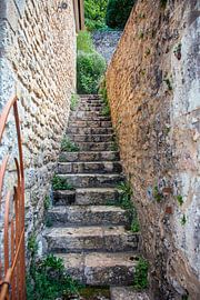 Portique d'escalier à la française sur Jan van der Knaap