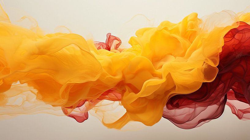 Méditation en jaune par Gabriela Rubtov