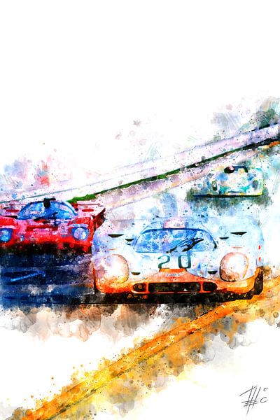 Le Mans racing van Theodor Decker