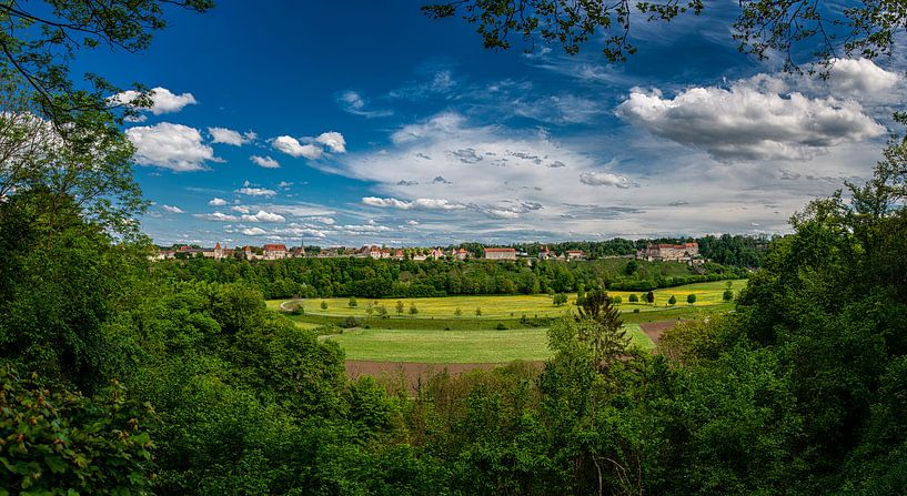 Burghausen op de Salzach van altmodern