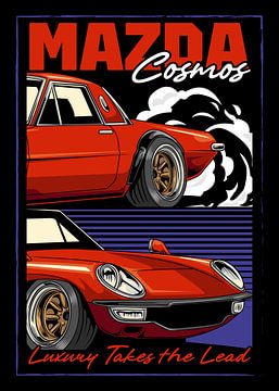 Mazda Cosmo JDM Car by Adam Khabibi