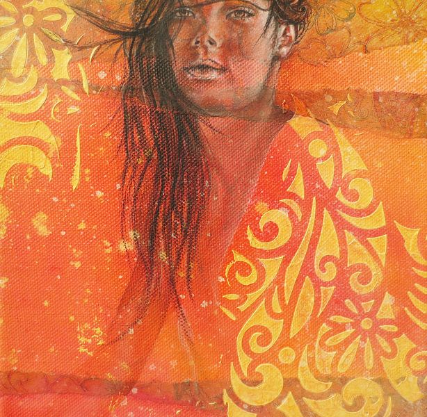 Dazwischen IV von Helma van der Zwan
