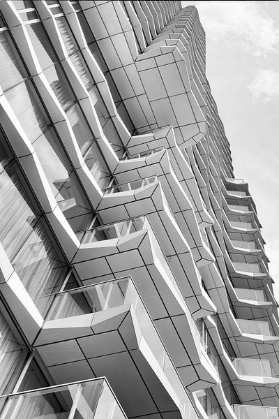 Architektur in Schwarz-Weiß. Das Herz von New York in Eindhoven von Marianne van der Zee