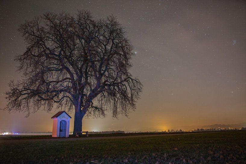 Night Chapel by Hermann Kollinger