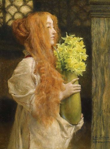 Lentebloemen, Lawrence Alma-Tadema