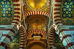 Basiliek Notre Dame de la Garde in Marseille Frankrijk 3