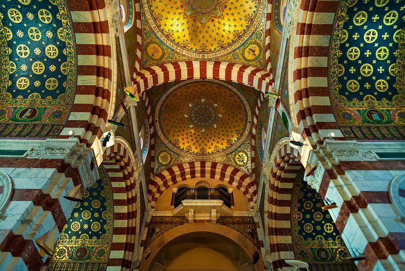 Basilica Notre Dame de la Garde in Marseille France 3 by Anouschka Hendriks