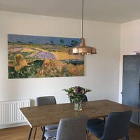 Photo de nos clients: La plaine d'Auvers, Vincent van Gogh, sur xpozer