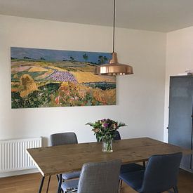 Customer photo: The Plain of Auvers, Vincent van Gogh