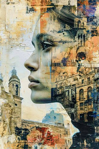 De stad in je gezicht