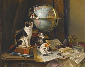 Henriëtte Ronner-Knip - Die Weltenbummler