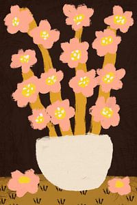 Pastel Flower Impressions No 8