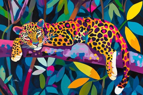 Jaguar in de jungle