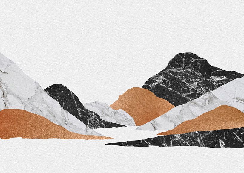 Marble Landscape II by Orara Studio