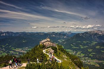 Kehlsteinhaus aus der Luft - Wo sich Geschichte und Natur treffen
