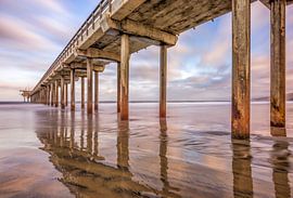 Scripps Pier In Pastel by Joseph S Giacalone Photography