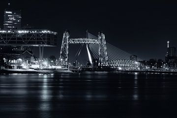 Rotterdam en noir et blanc