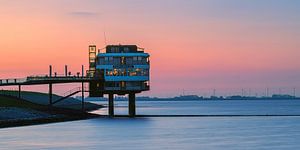 Sonnenuntergang am Eemshotel, Delfzijl