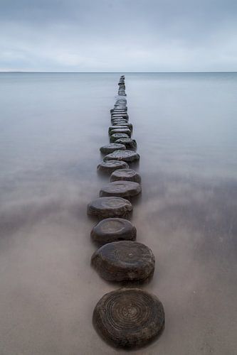 Groyne in de Oostzee
